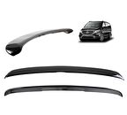 Mercedes vito bagaj üstü spoiler siyah boyalı plastik 2015+