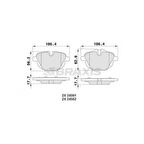 Bmw Fren Balatası Arka Bmw F10 F11 G30 - Braxıs Aa0170