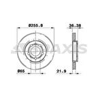Vag On Fren Aynası Golf IV 97> Golf V 03> Bora 98> Polo III 94> Polo IV 01> Fox 05> / A1 10> A2 00> A3 / - Braxıs Ae0001