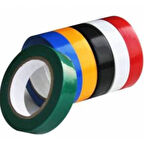 İnox Elektrik Bandı Renkli uzun kaliteli Karşık - 3 adet