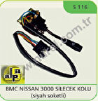 Unıversal Silecek Kolu-Nissan 3000/bmc Tm30 Ym  -Siyah Soket- - Nurel-S116