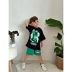 Minecraft Baskılı Erkek Çocuk Takım