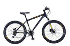 Salcano Lion 26 HD Fren 21 Vites 26 Jant Dağ Bisikleti Siyah Sarı 15 Kadro