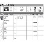 Ford Motor Piston Segman (1,00 Farklı) / (94,67mm) Transıt T12 T15 Triton 68ps / 80ps 2,5duz 91>97 - Yenmak 31-03426-100