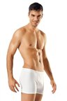 6 Lı Erkek Elastan (likralı) Boxer Beyaz Renk Abani Classic