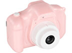 ACTON Full HD Dijital Çocuk Fotoğraf Makinesi Pembe Silikon Kılıflı (Köpek)