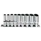 Ceta Form 1/2" 12 Köşe Yıldız Derin Lokma Anahtar Takımı 9 Parça - CETA C24-RB09