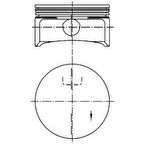 Opel Piston+segman Z18xe X18xe1 1.8 16v Zafıra A Astra G Vectra C 80.50mm Std (1.2x1.2x2.0) - Akd 44-3549-16-00