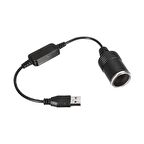 Powermaster USB 2.0 5V 2A To 12V 800mA Dişi Çakmaklık Çevirici