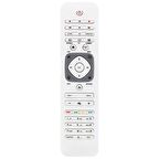 PHILIPS RM-1128W Beyaz LCD-LED Kumandası