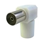 electroon TV Anten Fişi Dişi L Tip - 100 Adet