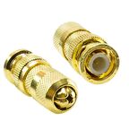 electroon BNC Gold Altın Sarı Konnektör - 50Adet