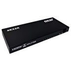 GESİ 4K2K 1x8 HDMI Splitter Full HD 1080P 3D Uyumlu