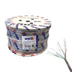 Onli 305Mt 23AWG UTP CAT6 Network Kablosu Şeffaf Yerli Üretim