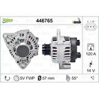 Hyundaı Alternator Kia Rio 1,4 Crdi 2011-> - Valeo 446765