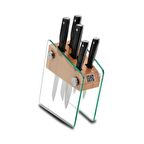 Korkmaz A685 Vetra Cam Standlı Bıçak Seti