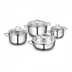 Korkmaz Perla 8 Parça Tencere Seti A1606