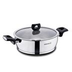 Korkmaz A2994 Nora 24 cm Çelik Derin Tencere