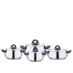 Korkmaz Bella Füme 8 Parça Tencere Seti A1848-3