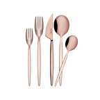Korkmaz Milena 30 Parça Rosagold Çatal Kaşık Bıçak Seti A2208-2