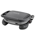 KORKMAZ CASTRON TOST MAKİNESİ SİYAH/SİYAH