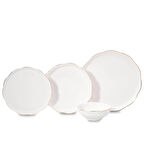 Korkmaz Manolya Collection 60 Parça 12 Kişilik Yemek Takımı