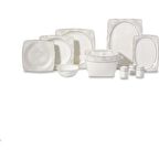 Korkmaz Perla Collection 60 Parça 12 Kişilik Klasik Yuvarlak Porselen Yemek Takımı 