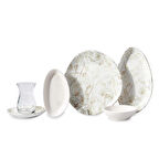 Korkmaz Gina Collection 26 Parça Kahvaltı Takımı