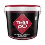 Tempo Silikonlu Mat Plastik Iç Cephe Duvar Boyası 10 kg Zencefil