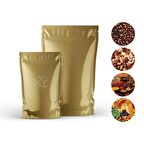 Gold Alümi̇nyum Ki̇li̇tli̇ Doypack 20x30+5 Cm 1000 Gr 100 Adet