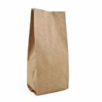 Kraft Alüminyum Yan Körüklü Torba 7,5x20+2 Cm 200 Gr 100 Adet