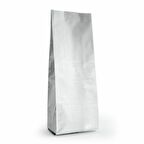 Gümüş Alümi̇nyum Yan Körüklü Torba 10x25+3 Cm 250 Gr 1000 Adet