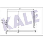 Bmw Klima Radyatörü - 64539216143 - Kal 352610