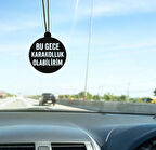 Azer Bülbül Metal Araba Dikiz Ayna Süsü | Bu Gece Karakolluk Olabilirim