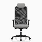 Bürosit Rima 9 Başlıklı Plastik Sabit Kolçak Çalışma Koltuğu (Kumaş)