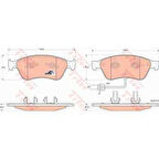 Vag On Fren Balatası Fisli Audı A8 Quattro 3,7 / 4,2 03> - Trw Gdb1553