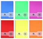 Monaco Plastik Kapak A5 80yp Spiralli Defter - Düz