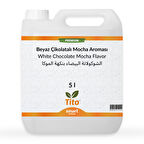Premium Beyaz Çikolatalı Mocha Aroması 5 litre
