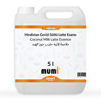 Premium Hindistan Cevizi Sütlü Latte Mum Esansı 5 litre