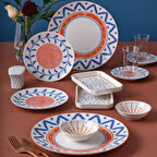 Güral Porselen Camelia 30 Parça 6 Kişilik Bone Kahvaltı Takımı 2999