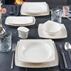 Caroline 6335 54 Parça 12 Kişilik Yemek Takımı