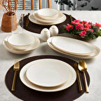 Atina Gold 60 Parça 12 Kişilik Yemek Takımı