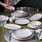 Güral Porselen Camelia 54 Parça 12 Kişilik Yemek Takımı 65781