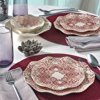 Güral Porselen Nesrin 12 Parça 4 Kişilik Yemek Takımı 18643