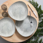 Güral Porselen Pera 4 Parça 30 Cm Servis Tabağı 1401