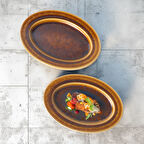 Güral Porselen Valeron 2 Adet 29 Cm Kayık Tabak Reaktif Saura 137