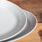 Güral Porselen - Bahar Dalı 2 Adet 30 cm Kayık Tabak