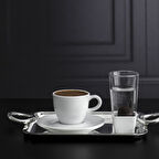 GÜRAL PORSELEN Bistro Çay Fincanı Ve Tabağı 150 cc