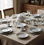 Güral Porselen Sedef 82 Parça Yemek Takımı