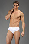 Erkek Beyaz 3'lü Slip Es017y0240
